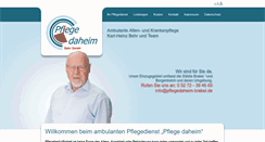 Desktop Screenshot of pflegedaheim-brakel.de